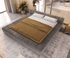 Polsterbettgestell Espazio 180x200 cm Mikrofaser Grau mit Stauraum Bild 4