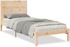 vidaXL Massivholzbett Extra Lang ohne Matratze 90x210 cm 3309267 Bild 2