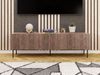 Mirjan24 'Aropo' TV-Lowboard 3D, Nuss braun, 58 x 40 x 191 cm Bild 3
