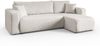 Lookway Ecksofa VESPO L – Moderne Wohnlandschaft in L-Form mit Schlaffunktion, 267x83x143 cm Bild 3