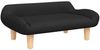 vidaXL Hundebett, Stoff, Schwarz, 24 x 70 x 40 cm Bild 2