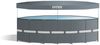 Intex Pool 26340GS Ultra XTR 732x132 cm, inkl. Filterpumpe, Leiter, Bodenplane & Abeckplane Bild 4