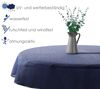 heimtexland Â® Outdoor Tischdecke Gartentischdecke wasserfest wetterbestÃ¤ndig rutschfest waschbar Outdoortischdecke Weichschaum Garten Balkon Camping Party Tischdeko Typ883 dunkelblau 160x220 cm oval Bild 2