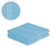 4 x Duschtuch 500 g/m² 70 x 140 cm Hellblau Bild 2