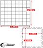 13,1m² Poolunterlage 56 Poolmatten 50x50cm in Blau Bild 5