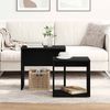 vidaXL Couchtische 2 Stk. Schwarz Eichen-Optik Holzwerkstoff 862016 Bild 3