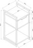 Beistelltisch Namsskogan 62x33x32cm Walnussoptik [en. casa] Bild 4