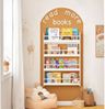 SoBuy Kinder-Bücherregal mit 4 Ablagen, weiß Bild 2