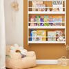 SoBuy Kinder-Bücherregal mit 4 Ablagen, weiß Bild 5