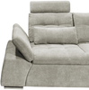 Ecksofa Medan Stone von Ed Exciting Design – Modernes Sofa mit Schlaffunktion & Glow Mikrofaser Bild 5