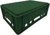 3x BURI Fleischkiste E2 Dunkelgrün 60 x 40 x 20 cm Lagerkiste, Meischkiste, Metzgerkiste Eurobox aus Deutschland lebensmittelecht, robust, stapelbar Bild 5