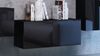 Lowboard VIVO TV-Unterschrank 100cm schwarz Hochglanz Bild 2