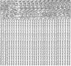 Fadenvorhang 2er Pack Gardine Raumteiler, Auswahl: 140x240 silber - hellgrau Bild 2