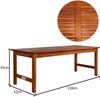 Casaria Lounge Atlas Auflagen Akazienholz aus FSC®-zertifizierter nachhaltiger Waldwirtschaft Sitzgruppe Bank Tisch Gartenmöbel Sitzgarnitur Set Anthrazit Bild 4