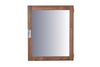 MiaMöbel Bad Spiegelschrank mit zwei Böden Glas, Massivholz Teak Modern Indien Indisch Bild 2