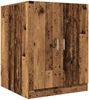 vidaXL Waschmaschinenschrank Altholz-Optik 70,5x71,5x91,5 cm 856640 Bild 2