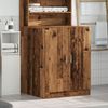 vidaXL Waschmaschinenschrank Altholz-Optik 70,5x71,5x91,5 cm 856640 Bild 3