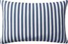 vidaXL Gartenkissen 2 Stk. Streifenmuster 60 x 40 cm Marineblau 132308 Bild 2