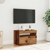vidaXL TV-Schrank mit LED-Leuchten Altholz-Optik 60x35x40 cm 856309 Bild 3