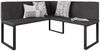 Esszimmer-Eckbank Ravon Anthrazit 150 x 150 cm Vicco Bild 5