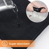 20x20cm 20Stück Schwarze Mikrofasertücher Küche Reinigung Putzlappen Bild 5