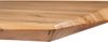 Esstisch Akazie 240x100x77 natur lackiert / Mikado-Beine eckig schwarz Bild 3