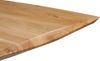 Esstisch Akazie 240x100x77 natur lackiert / Mikado-Beine eckig schwarz Bild 2