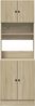 vidaXL Küchenschrank Sonoma-Eiche 60x50x180 cm Holzwerkstoff 3276639 Bild 4