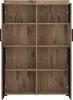 Wohnwand >Grano< (3-teilig) in Viking Eiche Dekor - 259x170x41 (BxHxT) Bild 5