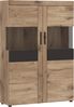 Wohnwand >Grano< (3-teilig) in Viking Eiche Dekor - 259x170x41 (BxHxT) Bild 2