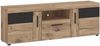 Wohnwand >Grano< (3-teilig) in Viking Eiche Dekor - 259x170x41 (BxHxT) Bild 3