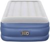 TriTech™ Single-Luftbett mit integrierter Elektropumpe, Blau/Grau, 191 x 97 x 46 cm Bild 4