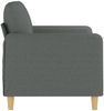vidaXL 2-Sitzer-Sofa Dunkelgrau 120 cm Stoff 359471 Bild 4