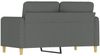 vidaXL 2-Sitzer-Sofa Dunkelgrau 120 cm Stoff 359471 Bild 5