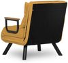 1-Sitzer-Schlafsofa, 'Sando ', 78 x 78 x 67, Senf Bild 5