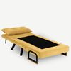 1-Sitzer-Schlafsofa, 'Sando ', 78 x 78 x 67, Senf Bild 4