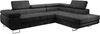 AX LIVING Couch L Form Kanya Grau 275cm mit Bettfunktion & Stauraum R Bild 2