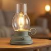 2er Set LED Tischleuchte, grün, Touchdimmer, Akku, H 17,5 cm Bild 4