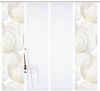 HOME WOHNIDEEN Schiebegardine 84111 SPIRO Schiebegardine recyceltes Polyester, Bambusoptik, 245x60 (4 St), Paneelwagen, transparent, Polyester (recycelt) Polyester Bild 4