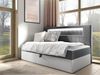 Boxspringbett 'Gladino Junior 2' grau 100x200 cm Bild 2