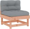 vidaXL Mittelsofa mit Kissen Massivholz Douglasie 825434 Bild 2