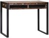 Schminktisch, Frisiertisch Mehrfarbig 100 x 50 x 75 cm Massivholz Altholz Bild 3