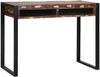 Schminktisch, Frisiertisch Mehrfarbig 100 x 50 x 75 cm Massivholz Altholz Bild 2