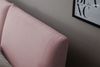 KAWOLA Bett HENRY Polsterbett Cord rosa 140x200cm Bild 5
