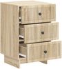 vidaXL Nachttisch Sonoma-Eiche 43 x 41 x 66,5 cm Holzwerkstoff 893867 Bild 3