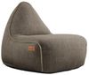 RETROit Cobana Outdoor Sitzsack Loungsessel mit Hocker – Sparset braun Bild 2