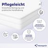 Kaltschaummatratze AquaFlex - 7-Zonen Wendematratze mit zwei Liegeseiten H3&H4, Träumegut24, verschiedene Größen, Höhen und Härtegrade Bild 3