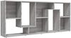 vidaXL Bücherregal Grau Sonoma 67x24x161 cm Holzwerkstoff 815502 Bild 5