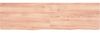 vidaXL Tischplatte Hellbraun 180x50x(2-6)cm Massivholz Eiche Behandelt 3156392 Bild 2