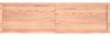 vidaXL Tischplatte Hellbraun 180x50x(2-6)cm Massivholz Eiche Behandelt 3156392 Bild 3